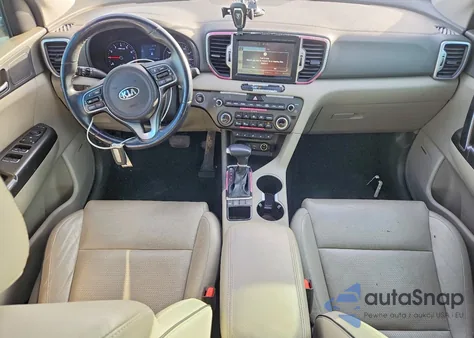 2017 Kia Sportage Ex from USA, damaged, VIN KNDPN3AC1H7178349